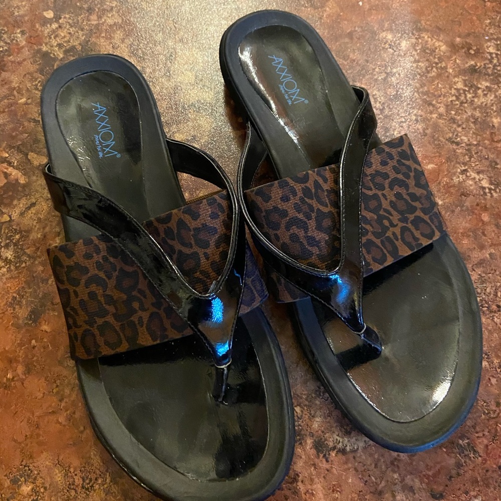 Cheetah sandals